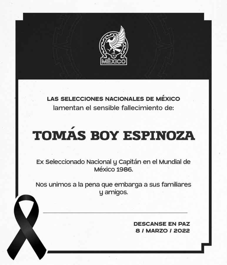 Fallece 'El Jefe' Boy a los 70 años 1 ESQUELA