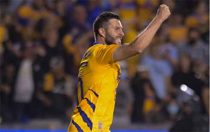 Fiesta francesa: Tigres vence 2-0 a Rayados 1 GIGNAC 2
