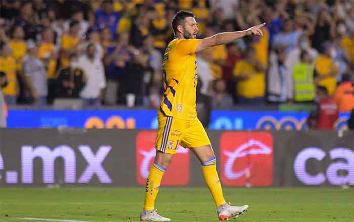 Fiesta francesa: Tigres vence 2-0 a Rayados 7 GIGNAC 4