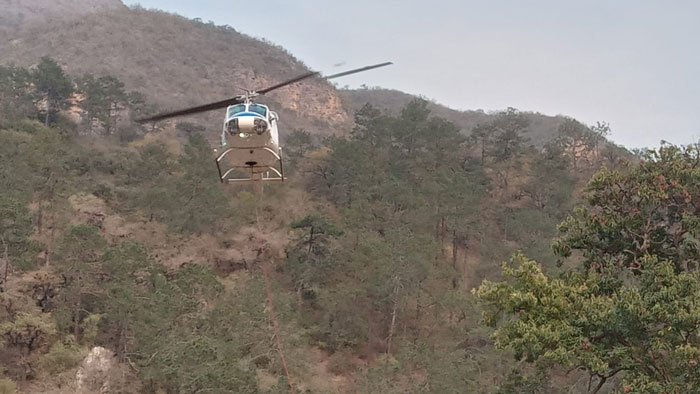 Incendio en sierra de Santiago ha afectado mil 200 hectáreas 5 Incendio 5