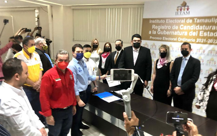 Américo Villarreal Anaya va por la gubernatura por Morena-PVEM-PT 2 MEL
