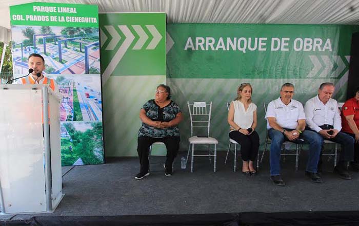 Arrancan trabajos del Parque Lineal en Prados de la Cieneguita en Apodaca 1 0 2