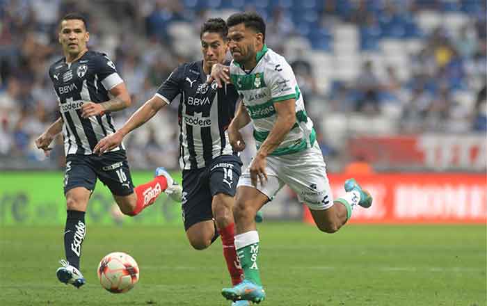 A tambor batiente Rayados vence 1-0 a Santos 5 RAYADOS 3