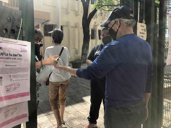 Afluencia de votantes es constante en Monterrey 1 Votacion NL 1