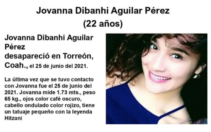 'Fórmese en la fila para que se busque a su hija': madre de desaparecida 1 jovana
