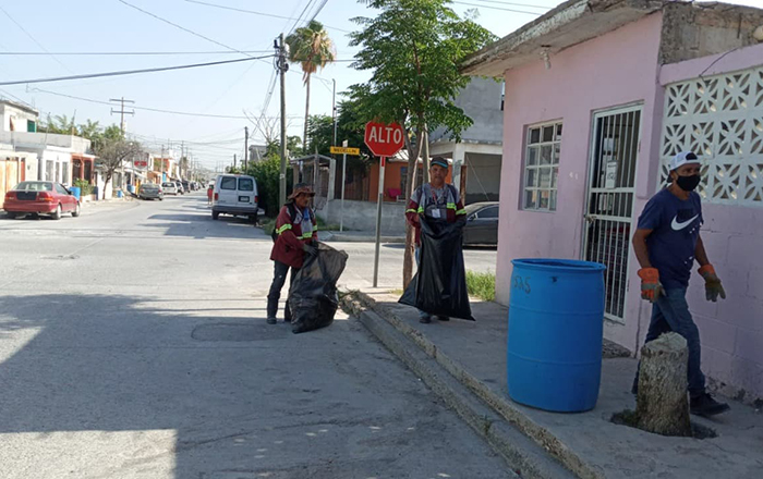 Inician campaña para limpiar colonias en Nuevo Laredo 3 287404129 999176397439183 2850577721881536634 n