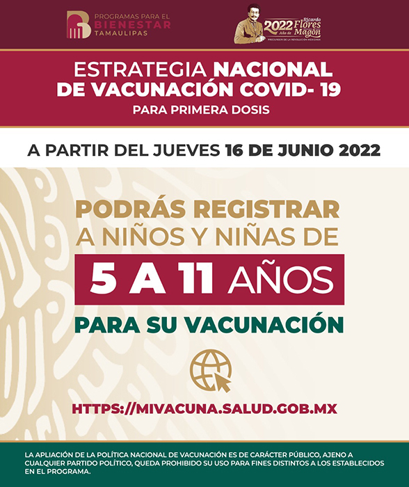 Mañana se abre el registro para vacunación de niños de 5 a 11 años 1 287737311 1627542410954514 3546929661173583869 n