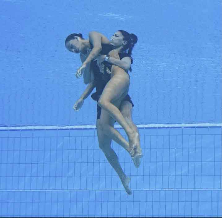 La natación sincronizada no es para Anita Álvarez: doctor 1 ANITA ALVAREZ 2