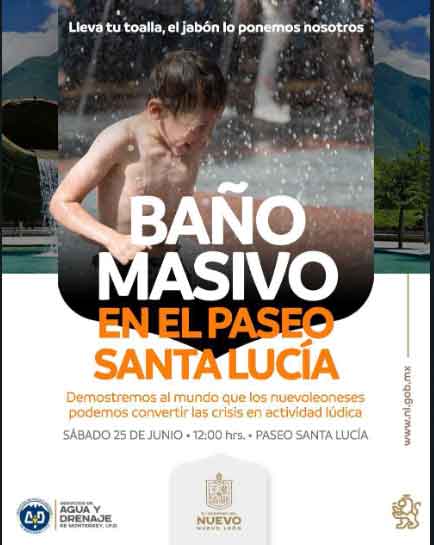 Dan por buena broma de ‘baño masivo’; advierten de ‘peligros’ 1 BANO MASIVO 3