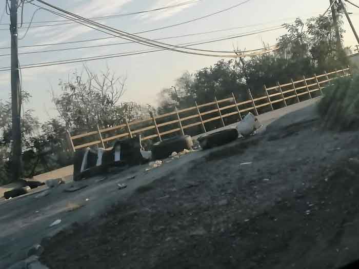 Matamoros amanece bajo fuego 5 Bloqueos 4