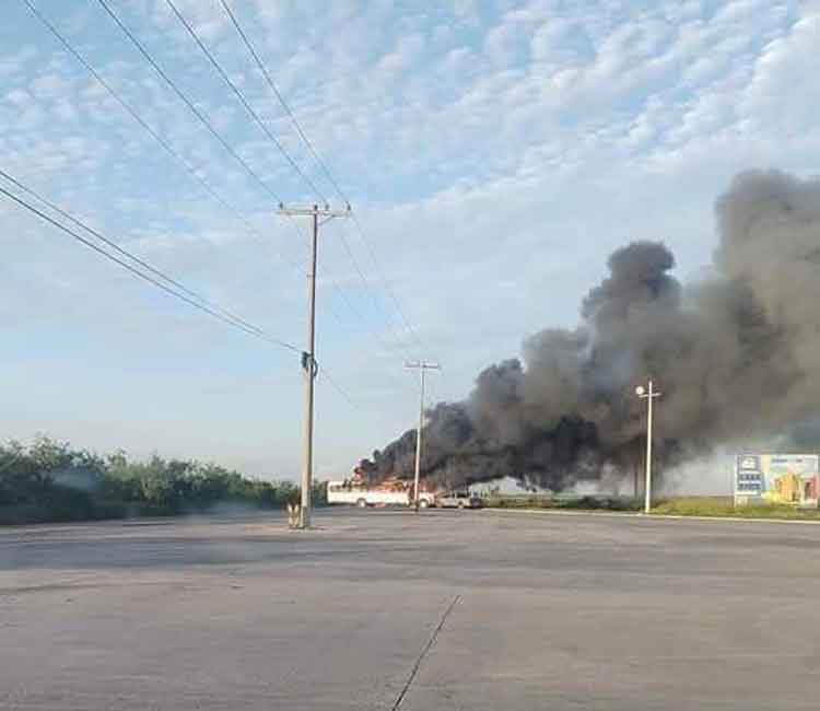 Matamoros amanece bajo fuego 4 Bloques 6