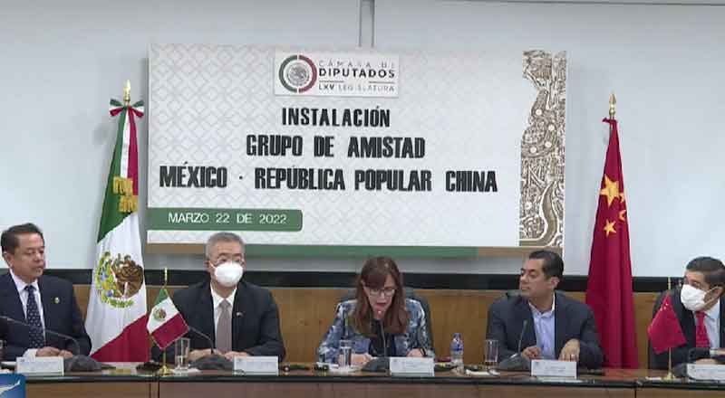 Congreso de México instala nuevo grupo de amistad con China 1 CHINA 3