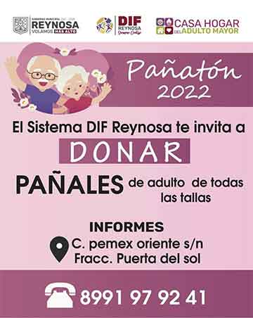 Continúa Pañatón 2022 en el DIF Reynosa 1 DIF REYNOSA 2 4