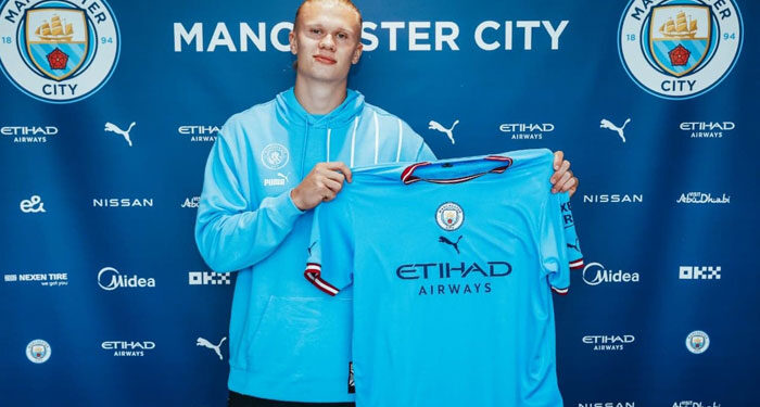 Ya es oficial, Erling Haaland llega al Manchester City