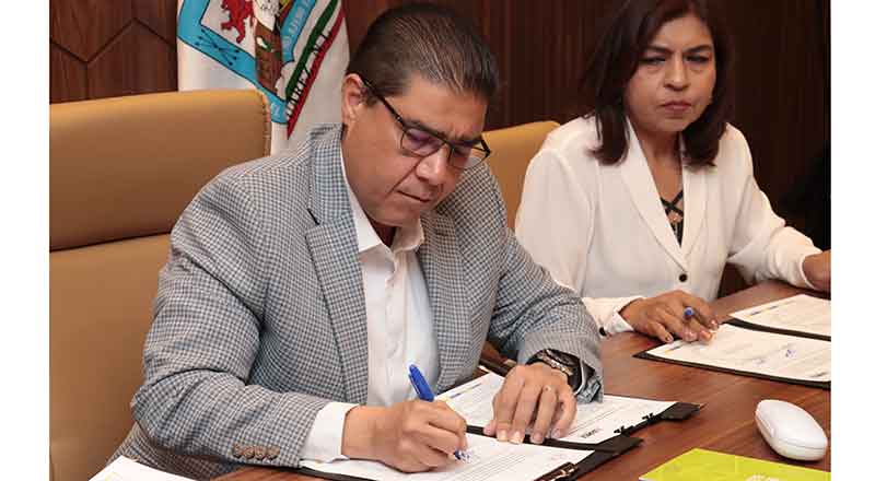 Suscriben en Juárez acuerdo con la Fede para capacitar funcionarios 1 JUAREZ NL