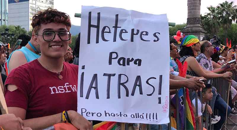 Comunidad LGBTTTI llena Explanada tras Marcha de la Diversidad en NL (FOTOS) 4 MARCHA GAY NL 3