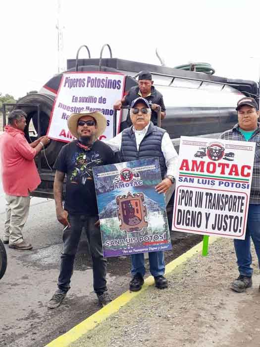Pipas de San Luis Potosí ayudarán a repartir agua en NL 2 Pipas San Luis 1