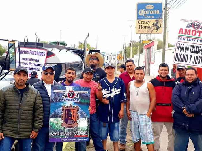 Pipas de San Luis Potosí ayudarán a repartir agua en NL 1 Pipas San Luis 3