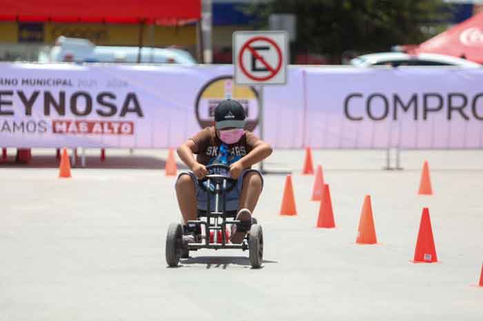 Conmemoró Reynosa Día Nacional de la Educación Vial 1 Reynosa kart 2