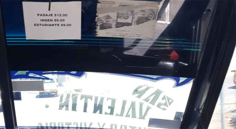 Tarifa de camiones urbanos de Reynosa 'regresa' a 9 pesos con credencial 1 TARIFAS