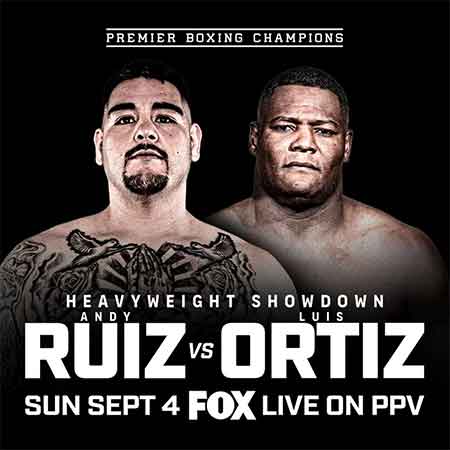 ¡Qué cambiazo Andy Ruiz!: irá ante 'King Kong' Ortiz 2 ANDY RUIZ 2