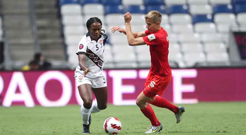 Imponente Canadá; golea a trinitarias 6-0 1 CANADA FEM 2