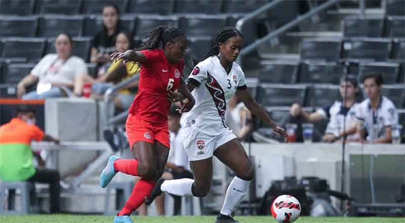 Imponente Canadá; golea a trinitarias 6-0 4 CANADA FEM 6
