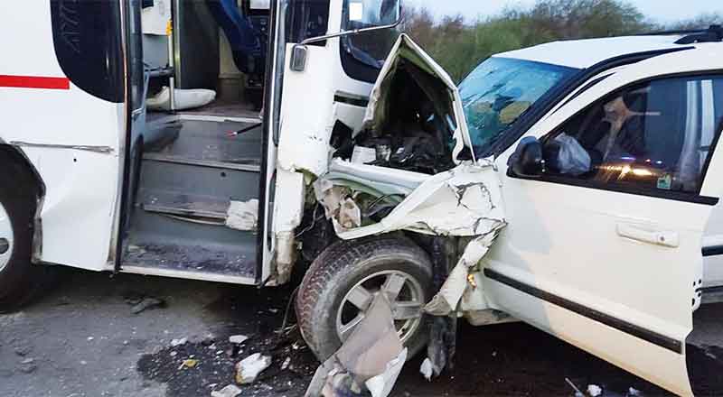 Choque frontal deja cuatro lesionados en Reynosa 1 CHOQUE 4
