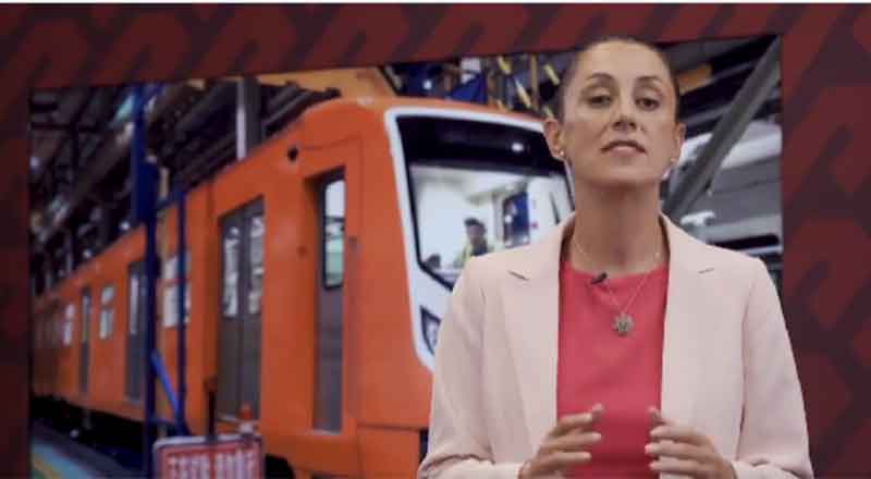 Primer tren de China llegará en septiembre: Sheinbaum 1 CLAUDIA 1