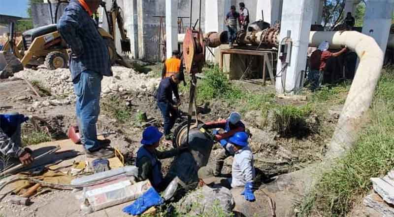Concluyen reparaciones en tuberías en Reynosa, pero no todos tienen agua 2 COMAPA 2 1