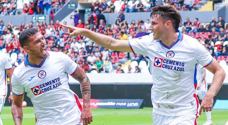 Atlas vence 3-2 al Cruz Azul, que hila segunda caída 1 CRUZ AZUL 1