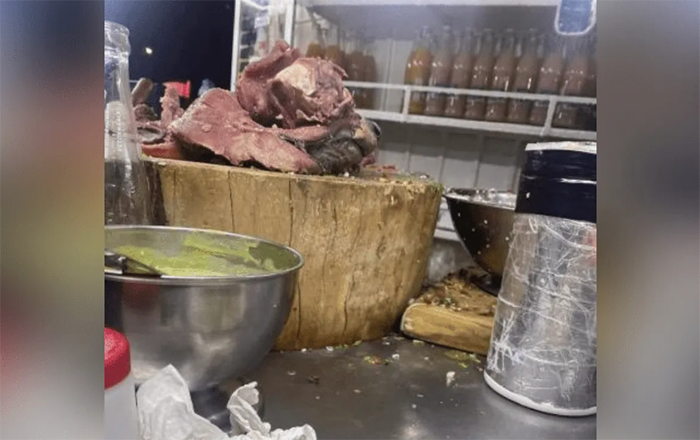 Difunden foto de presunta cabeza de perro en taquería 1 Captura de Pantalla 2022 07 29 a las 10.25.20
