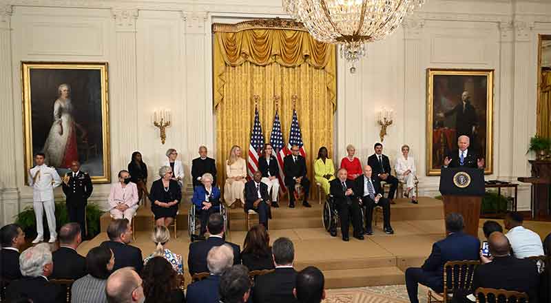 Megan Rapinoe recibe la Medalla Presidencial de la Libertad 2 JOE BIDEN