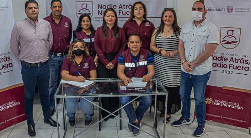 En Matamoros instalan comisión para beneficiar a mil alumnos 1 MATAMOROS 15