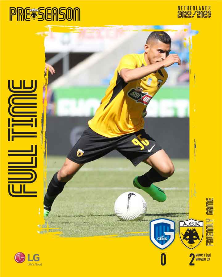 Orbelín Pineda debuta con el AEK 1 ORBELIN
