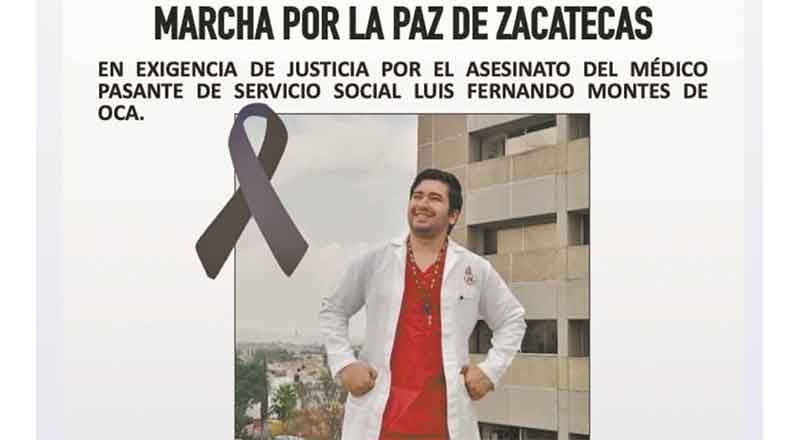 Marchan pasantes de medicina en Zacatecas 1 PASANTES 2