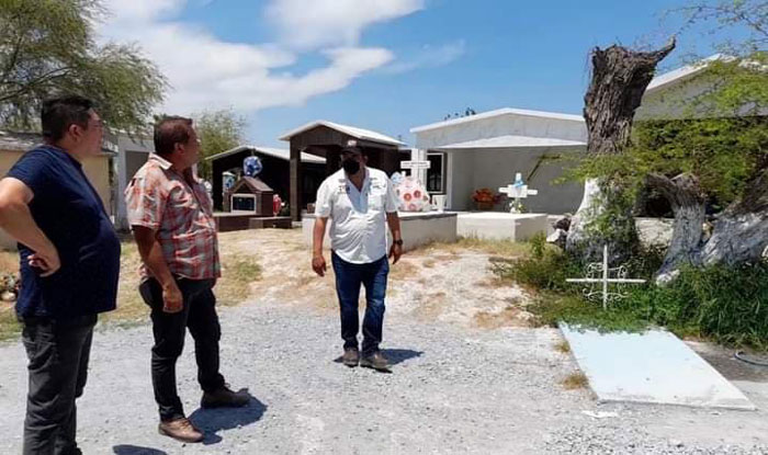 Mejorarán instalaciones de panteón municipal en Nuevo Progreso 1 Rio bravo 1