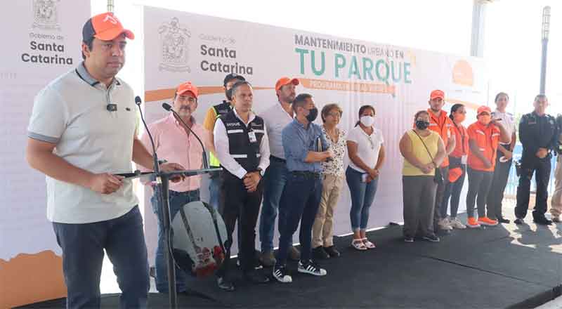 Dará Santa Catarina mantenimiento a sus parques con ahorros 1 SANTA CATARINA