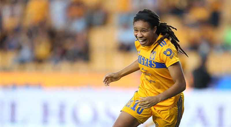 Tigres cumple y vence 2-0 al Necaxa 4 TIGRES FEM 4