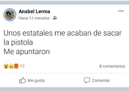 Denuncia reportera supuesta agresión de policías estatales en Matamoros 3 TUIT ANABEL LERMA