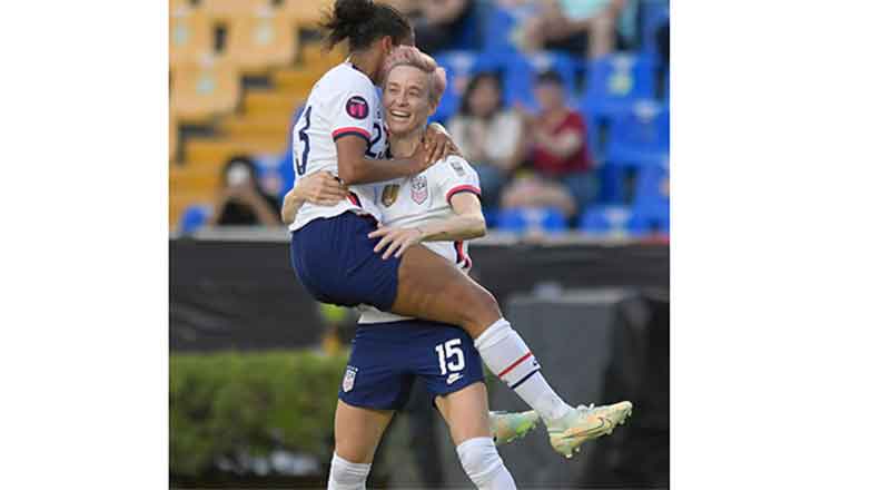 Estados Unidos muestra su poderío: vence 3-0 a Haití 4 USA FEM 8