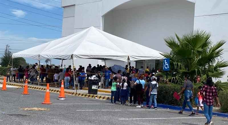 Abarrotan Auditorio Municipal durante jornada de vacunación infantil en Reynosa 2 VACUNA 2