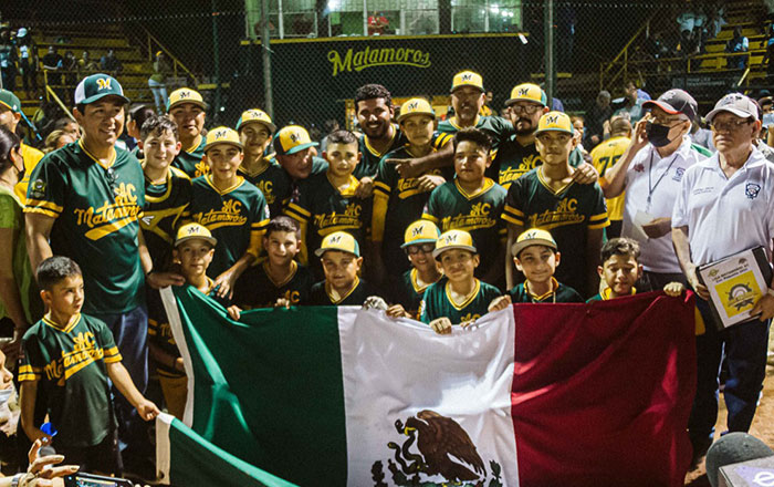 Felicita alcalde a la Matamoros AC por su boleto a Williamsport 1 al