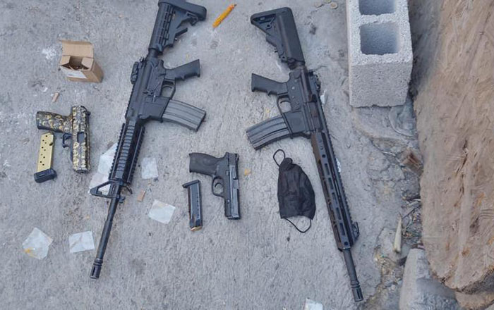 Desarticula Fuerza Civil a célula de la delincuencia organizada 2 armas 1
