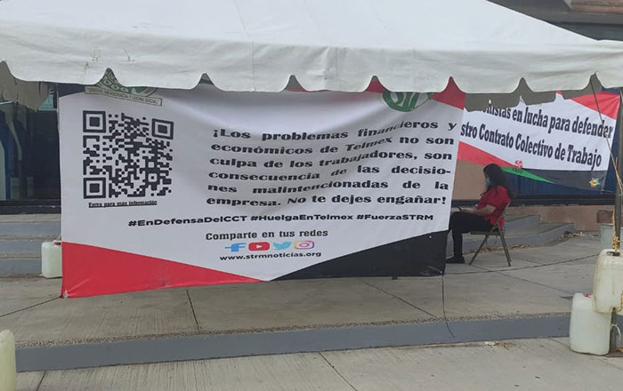 Levantan temporalmente huelga en Telmex 2 hue