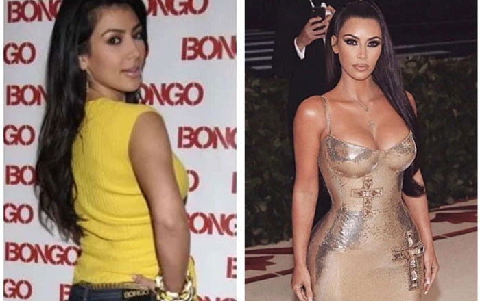 Kim Kardashian dice que su cuerpo es natural, pero no le creen 2 kar