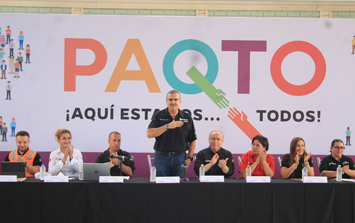 Lleva gobierno de Apodaca comité PAQTO a la colonia San Isidro 1 pat