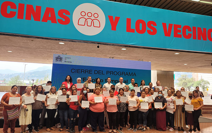 Se gradúan egresados de programa de empleo temporal en Monterrey 2 290813641 1422826961554407 117628177546706244 n