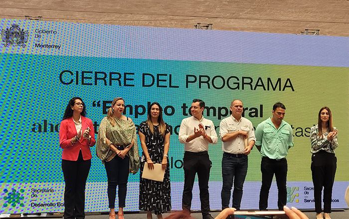 Se gradúan egresados de programa de empleo temporal en Monterrey 1 291145504 1519469828523274 7658554871610307918 n