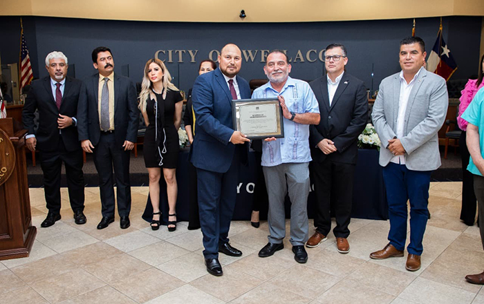 Firman acuerdo de hermandad alcaldes de Río Bravo y Weslaco 1 296794805 469063887999249 567414276755480803 n